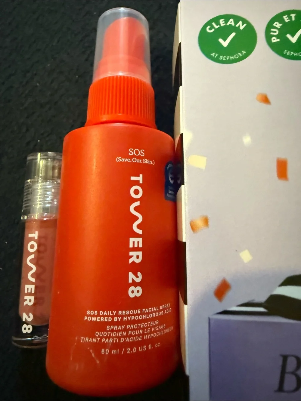 Tower 28 SOS Facial Spray & Lip Gloss Duo